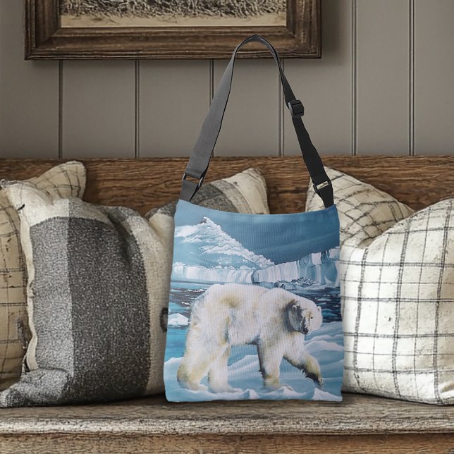 Bolso Cruzado Azul polar ártico (Subido por el creador)