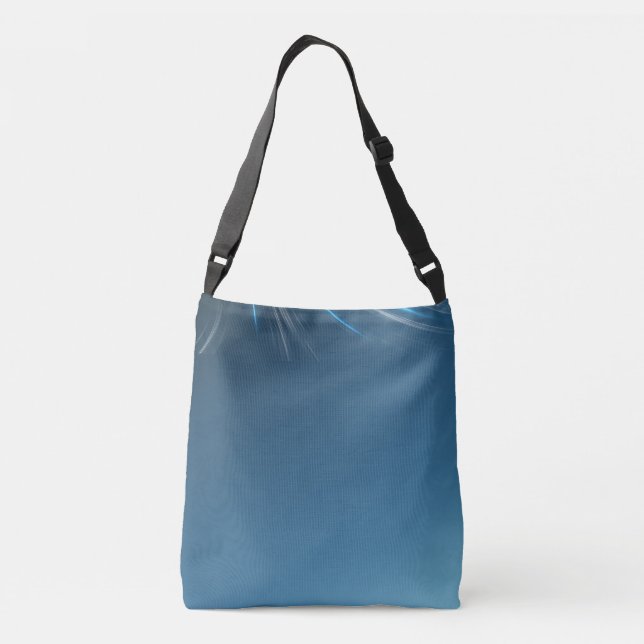 Bolso Cruzado Azules del remolino (Reverso)