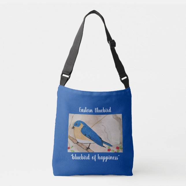 Bolso Cruzado Azulillo Oriental (Anverso)