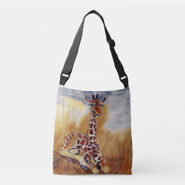 Bolso Cruzado Baby Giraffe 🦒 (Anverso)