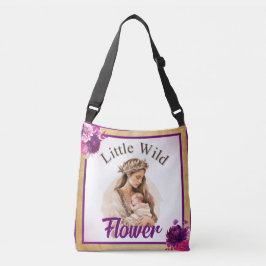 Bolso Cruzado Baby Shower Purple Boho