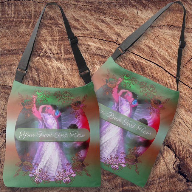 Bolso Cruzado Bailarina mexicana 0175 (Subido por el creador)