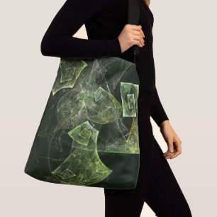 Bolso Cruzado Balanza torcida Resumen de arte cuerpo cruzado