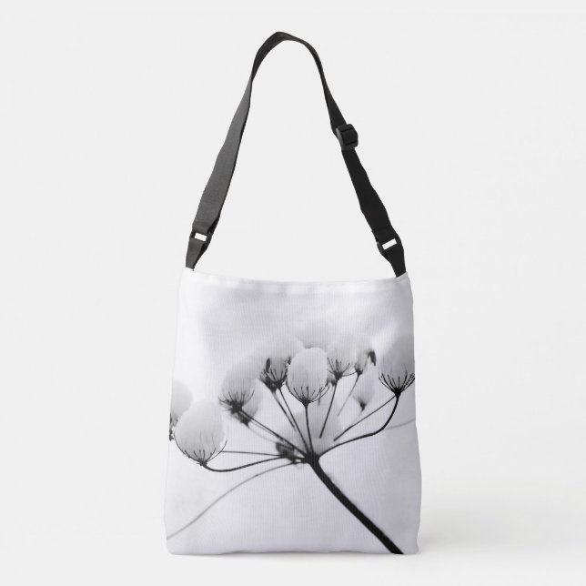 Bolso Cruzado Balas Neutrales De Nieve Blanca De Ava (Reverso)