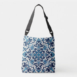 Bolso Cruzado Baldosa azul portuguesa