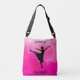 Bolso Cruzado Ballerina Dance Pink Ombre Sparkle