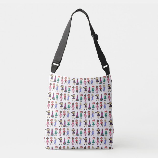 Bolso Cruzado Ballerina Tap Jazz Lyrical Dancer Dance Teacher (Anverso)