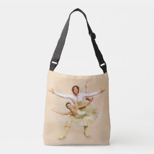Bolso Cruzado Ballet romántico - Pas de Deux en pasteles