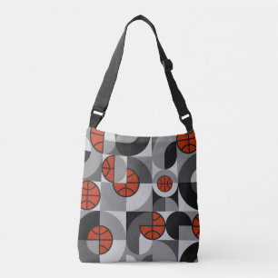 Bolso Cruzado Baloncesto Resumen Arte geométrico