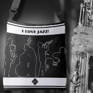 Bolso Cruzado Banda de jazz