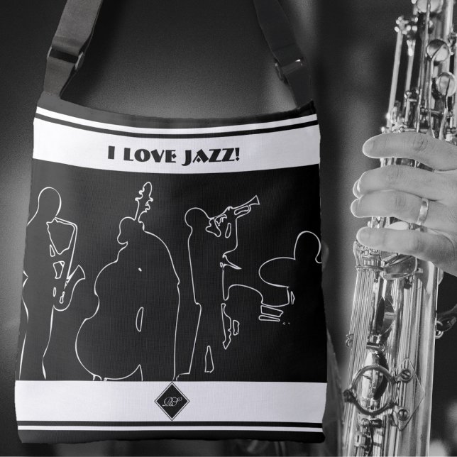 Bolso Cruzado Banda de Jazz (Subido por el creador)