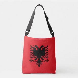Bolso Cruzado Bandera albanesa