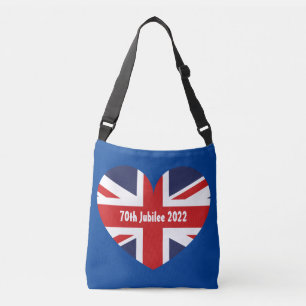 Bolso Cruzado Bandera Británica 70 de Jubileo 2022