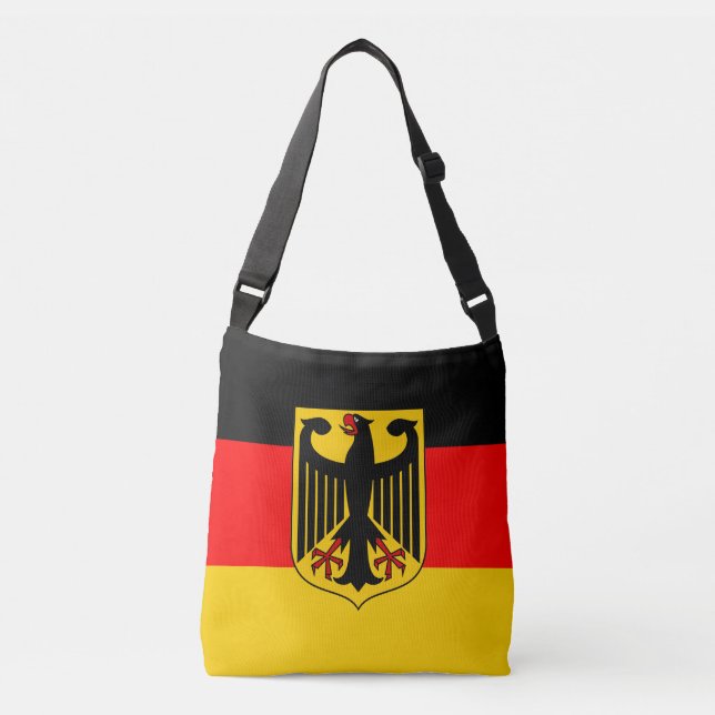 Bolso Cruzado Bandera de Alemania (Anverso)