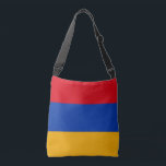 Bolso Cruzado Bandera de Armenia<br><div class="desc">Bandera de Armenia</div>