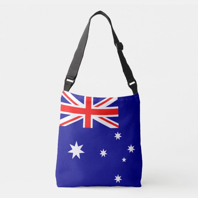 Bolso Cruzado Bandera de Australia (Anverso)