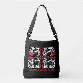 Bolso Cruzado Bandera de Cerdeña - Grunge