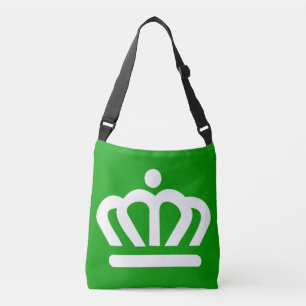 Bolso Cruzado Bandera de Charlotte, Carolina del Norte