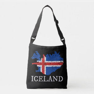 Bolso Cruzado Bandera de Islandia