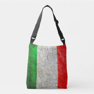 Bolso Cruzado Bandera de Italia quebrada