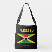 BANDERA DE JAMAICA GHANA Bendecida Escritura de Do