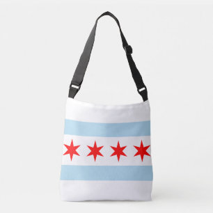 Bolso Cruzado Bandera de la ciudad de Chicago