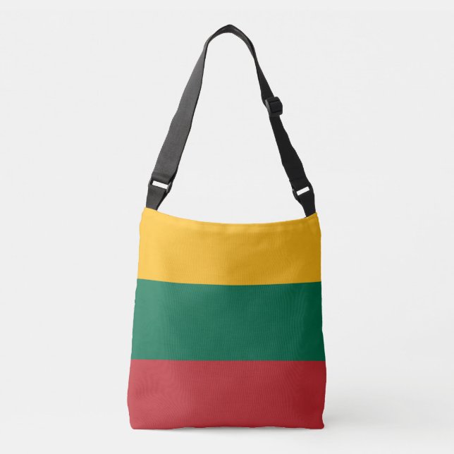 Bolso Cruzado Bandera de Lituania (Anverso)