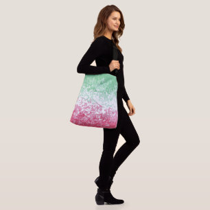 Bolso Cruzado Bandera de Orgullo Abrosexual Abstracta Groovy Psi