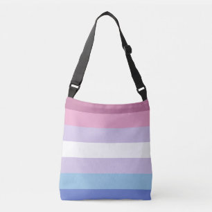 Bolso Cruzado Bandera de Orgullo Bigénero