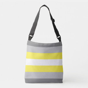 Bolso Cruzado Bandera de Orgullo Demigénero