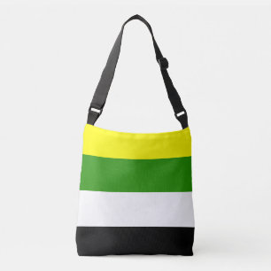 Bolso Cruzado Bandera de Orgullo Escoliosexual