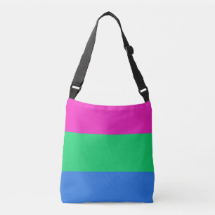 Bolso Cruzado Bandera de orgullo polissexual