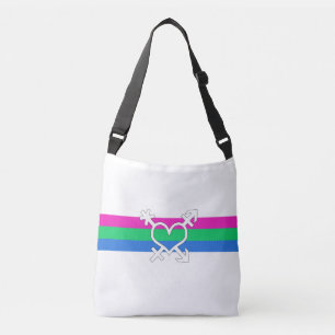 Bolso Cruzado Bandera de orgullo polissexual
