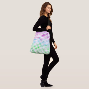 Bolso Cruzado Bandera de Orgullo Toric Abstracta Boho Ecléctica