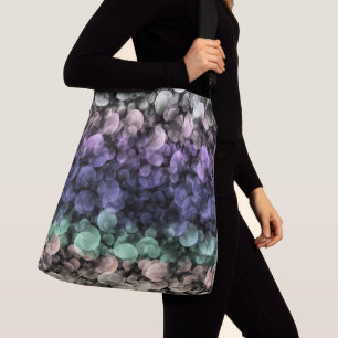 Bolso Cruzado Bandera de orgullo Uingender Groovy Boho Burbujas 