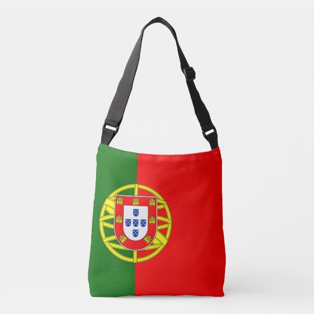 Bolso Cruzado Bandera de Portugal (Anverso)
