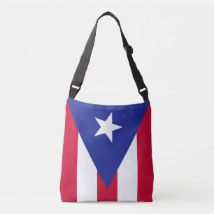 Bolso Cruzado Bandera de Puerto Rico
