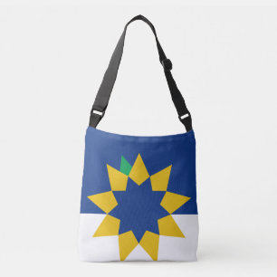 Bolso Cruzado Bandera de Topeka, Kansas