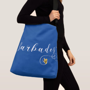 Bolso Cruzado Bandera del Corazón de Barbados, Barbados