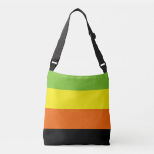 Bolso Cruzado Bandera del Orgullo Aromántico