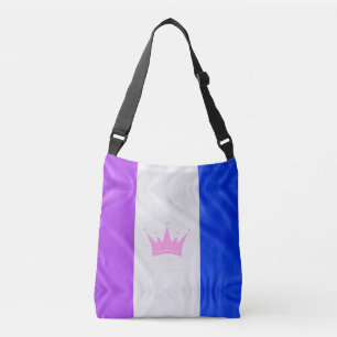 Bolso Cruzado bandera del orgullo de la cultura drag de Slippery