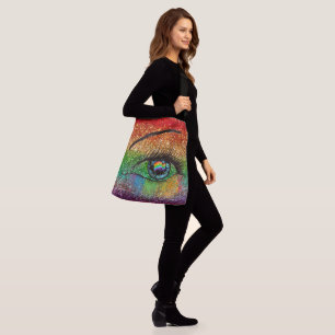 Bolso Cruzado Bandera fabulosa w/Eye 530861a de la colección del