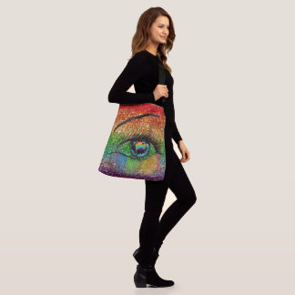 Bolso Cruzado Bandera fabulosa w/Eye 530861a de la colección del