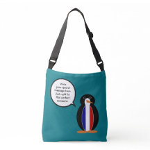 Bandera Francesa Pinguino Personalizado Hablando S