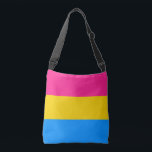 Bolso Cruzado Bandera Pansexual<br><div class="desc">Lleve sus ultramarinos o pertenencia con orgullo.</div>