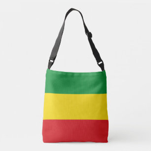 Bolso Cruzado Bandera rastafariana rasta etíope
