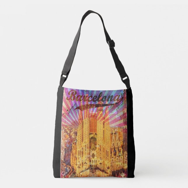 Bolso Cruzado Barcelona vintage (Reverso)