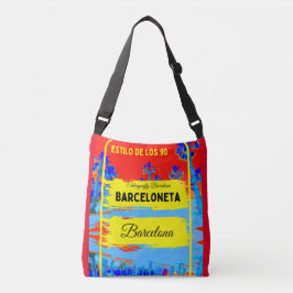 Bolso Cruzado Barceloneta, Barcelona 90's style - design 6