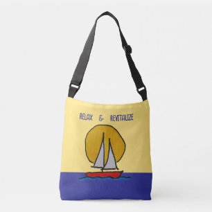 Bolso Cruzado Barco de vela al sol