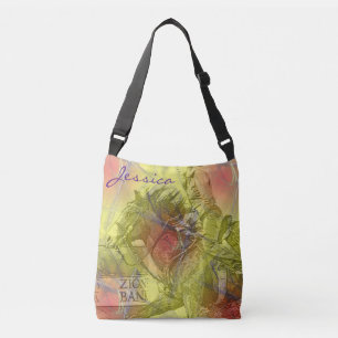 Bolso Cruzado Barrel Racer II (giro naranja amarillo)